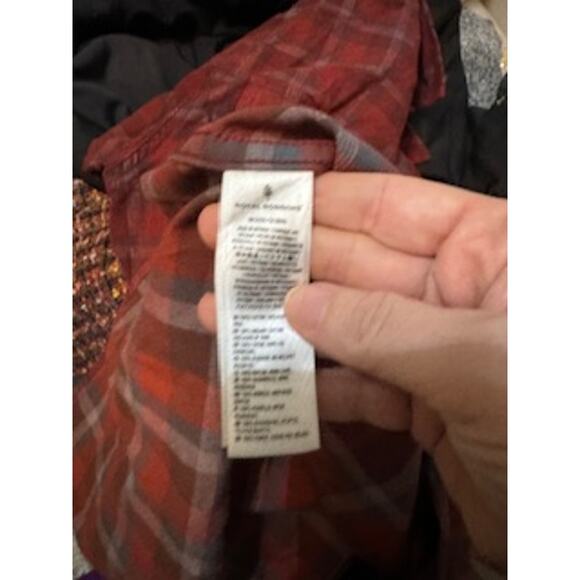 Royal Robbins Covert Cord Organic Cotton Plaid Shirt Button Down Mens Size Large - Picture 11 of 12